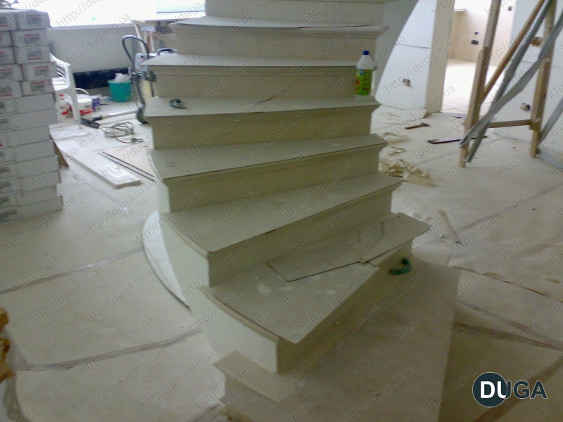 Виготовлення каркасу сходів